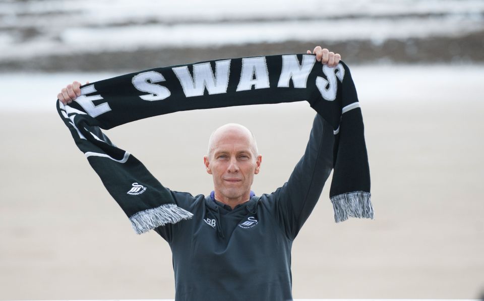 Bob Bradley's Americanisms were poked fun at during his time as Swansea boss