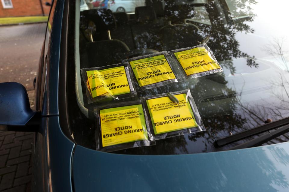 Drivers are being warned not to ignore parking fines