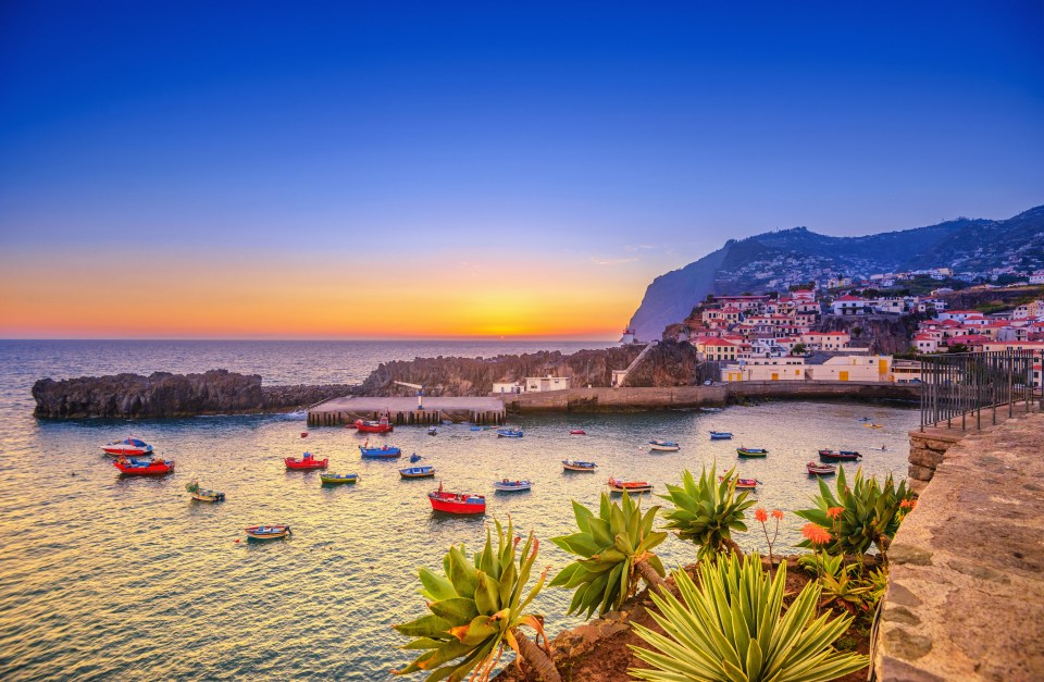 Madeira’s beautiful fishing village Camara de Lobos