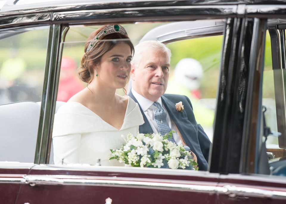 Mr Rowland was invited to Princess Eugenie's wedding