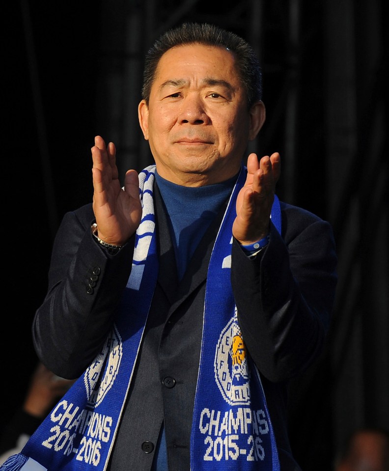 Items belonging to the late Leicester City owner Vichai Srivaddhanaprabha were also taken