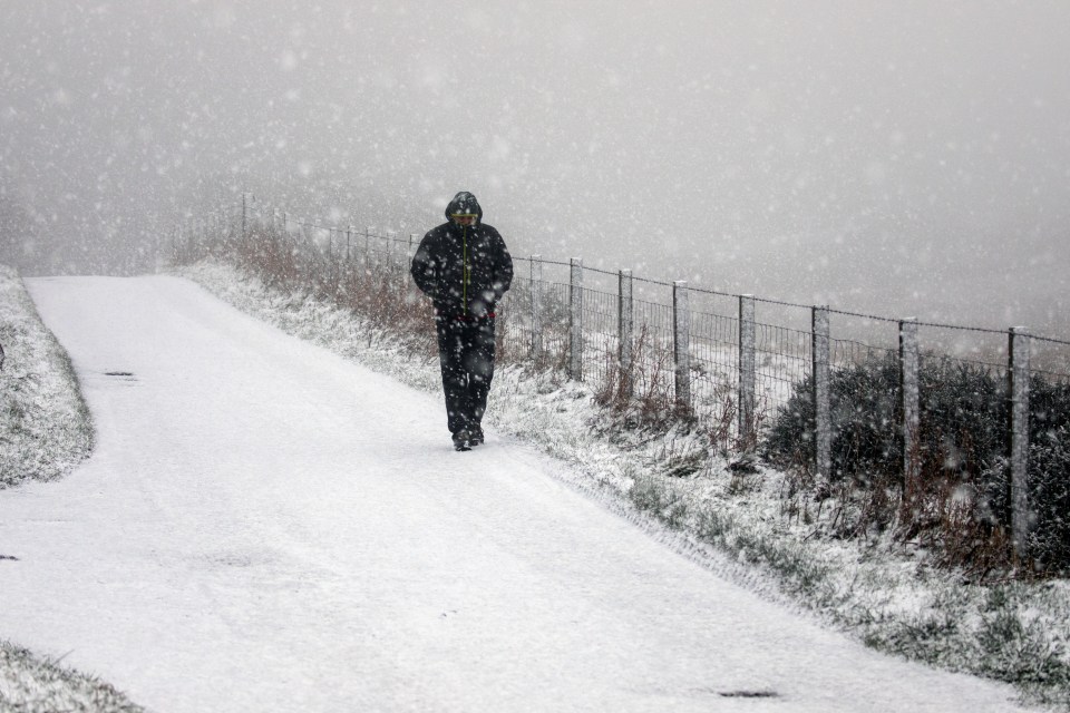 Snow could cover much of the UK for up to five days