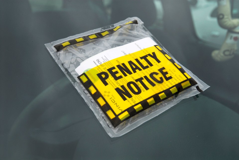 Traffic has fallen yet parking fines are at near-record levels, according to reports