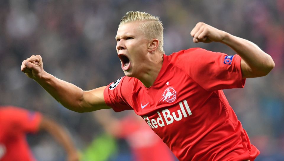 Erling Haaland starred for RB Salzburg after being recruited by Rangnick