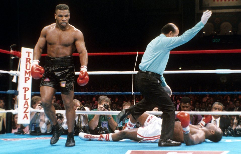 Tyson won 44 out of his 50 victories by knockout