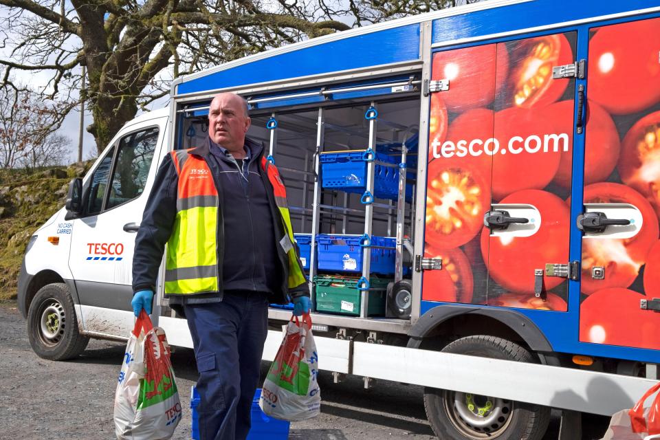 Tesco shoppers can get their shopping in under an hour across many parts of the country