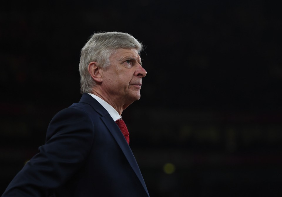 Arsene Wenger was in charge at Arsenal from 1996 to 2018