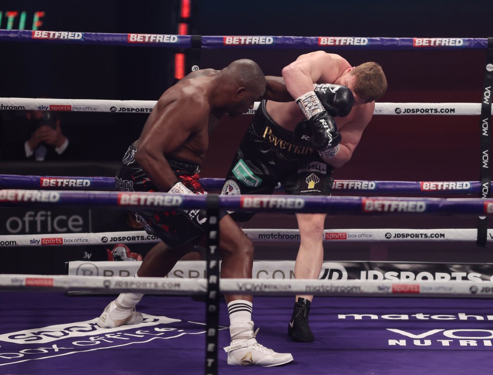 Whyte avenged his KO defeat at the hands of Alexander Povetkin earlier this year