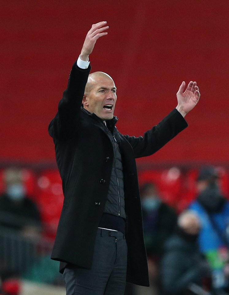 Zinedine Zidane is taking English lessons with a possible move to Manchester United on the cards