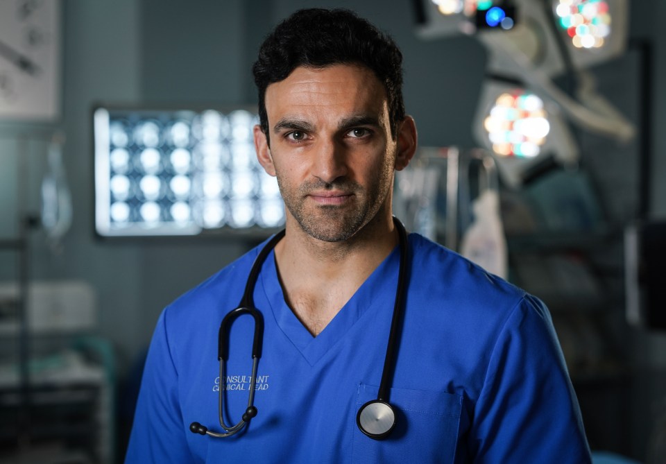 The star is now a surgeon on Holby City