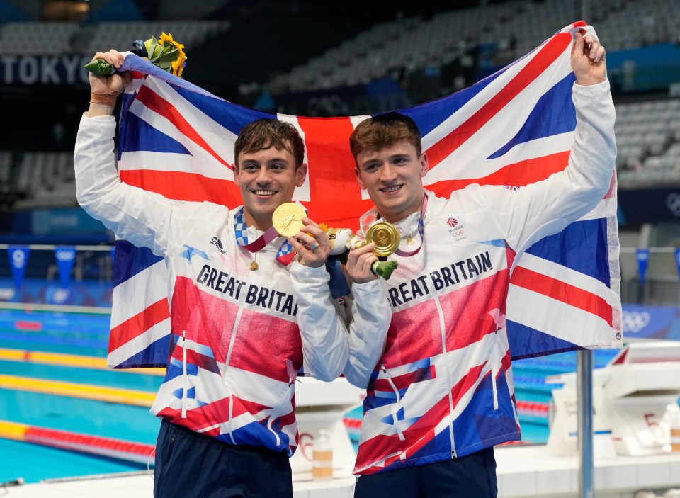 Matty won gold with Tom Daley at Tokyo 2020