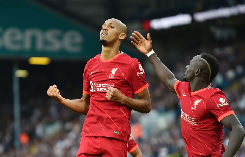 Fabinho is a rock at the heart of Liverpool's midfield