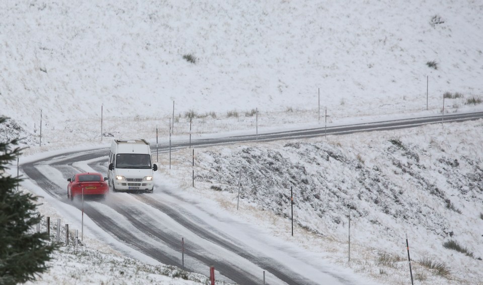 There could even be snow in northern England and parts of Scotland in the days to come