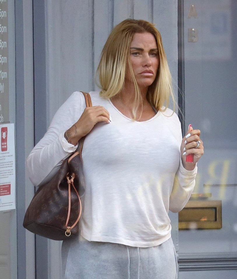 Katie Price has been hit with a repossession order for the £1.35million home she believes is haunted