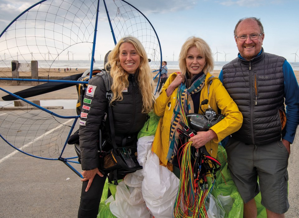 Joanna Lumley has been criticised by viewers for her climate change documentary