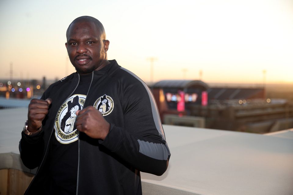 Dillian Whyte is waiting to fight Tyson Fury