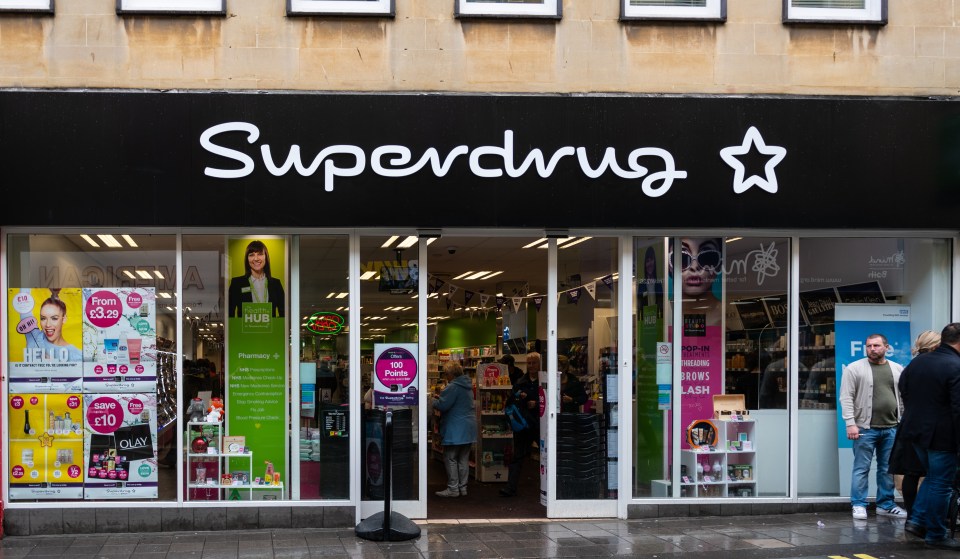 Superdrug members have been given early access to the sale