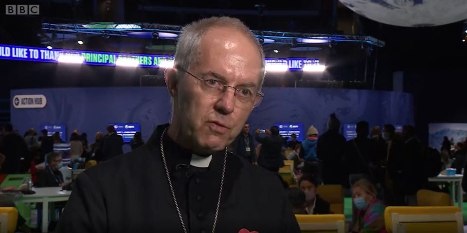 Archbishop of Canterbury Justin Welby was forced to apologise after comparing climate change to the Holocaust