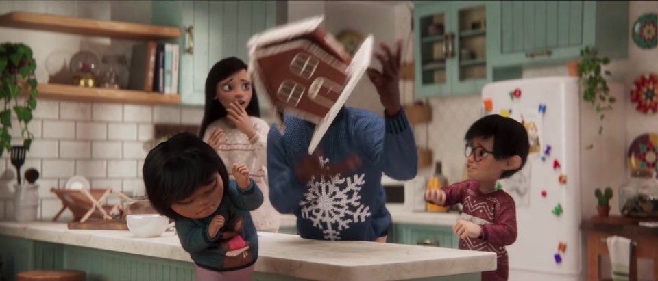 Disney's Christmas advert is wholesome family fun