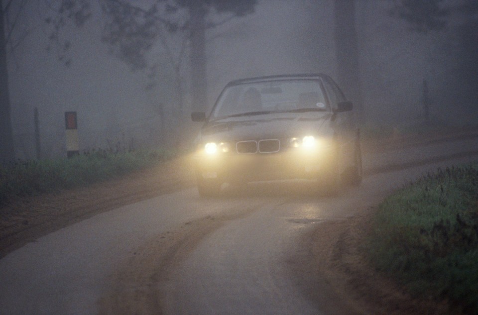 You could face a fine or points on your license if you use your fog lights when they aren't needed