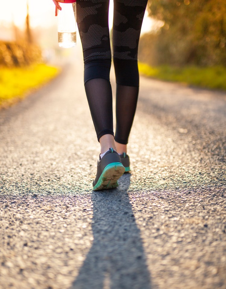 Walking is a gentle way to carry out really solid exercising - try going for an hour long walk each day