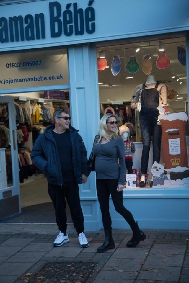 Sid and Victoria had been shopping ahead of the baby's anticipated arrival