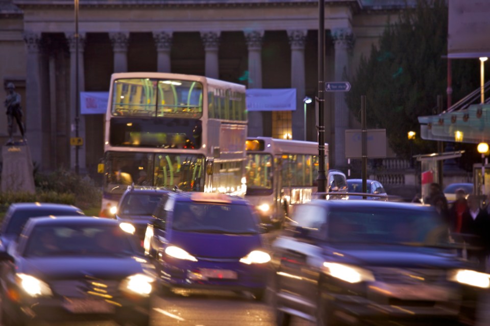 Passengers became stranded in Bristol city centre when the driver walked out