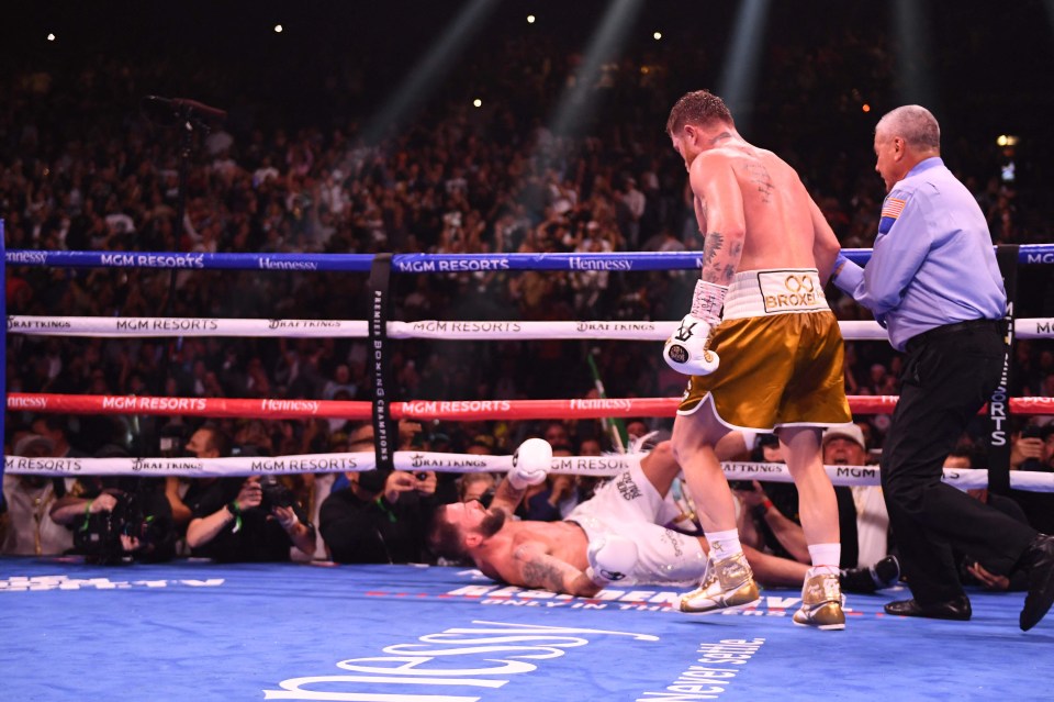 Canelo delivered a stunning 11th-round KO of Caleb Plant in Las Vegas