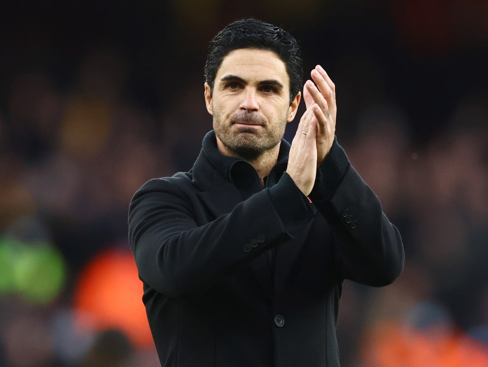 Arteta has transformed Arsenal’s fortunes with eight wins in ten games