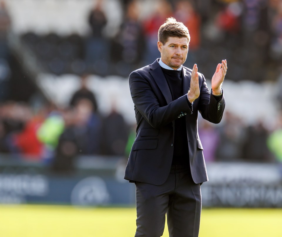 Gerrard enjoyed instant success with Rangers