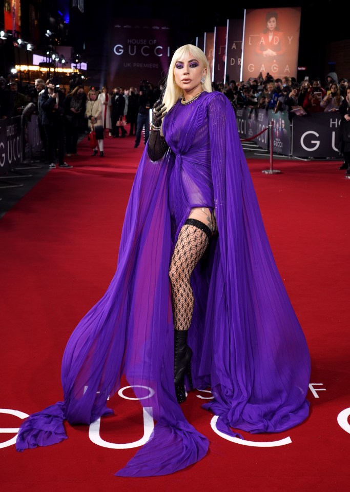 Gaga plays Patrizia Reggiani, the ex-wife of fashion house boss Maurizio Gucci