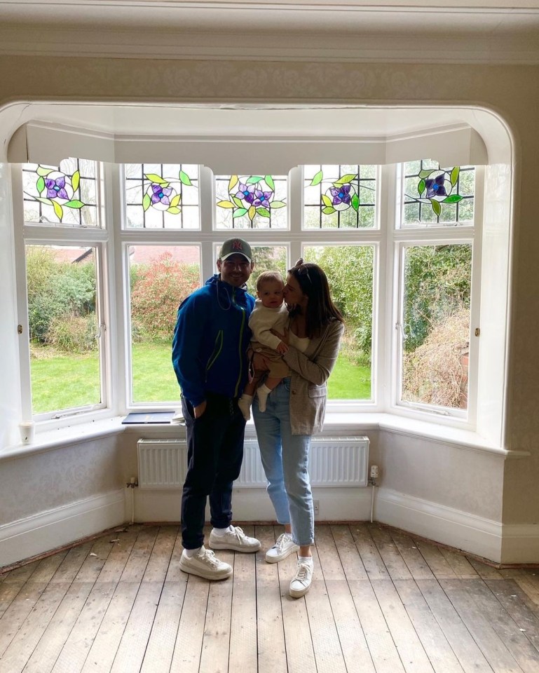 She's just purchased a mansion in Manchester with fiance Ryan Thomas