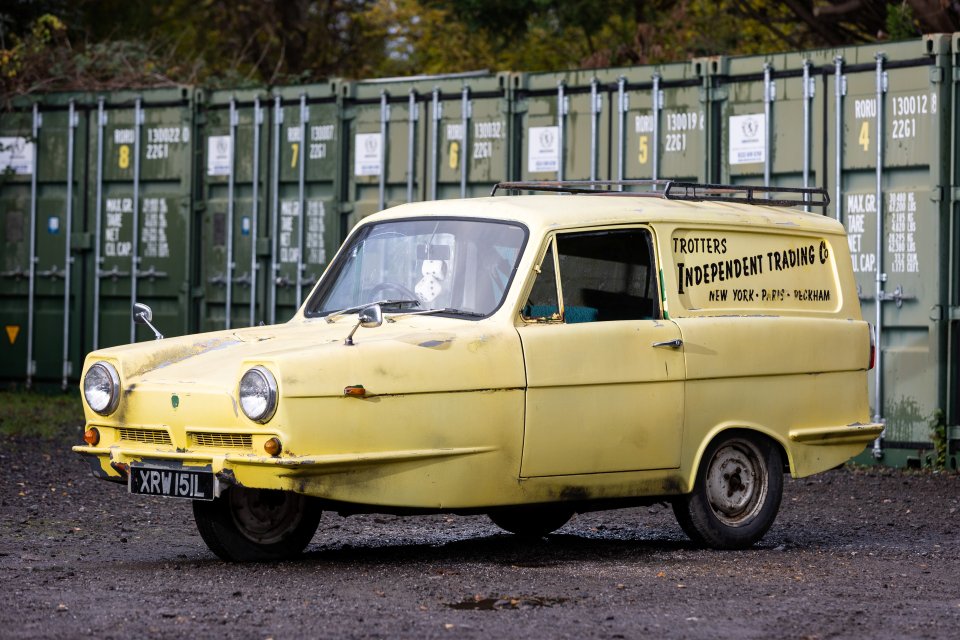 Only Fools and Horses' iconic three wheeler is going up for auction