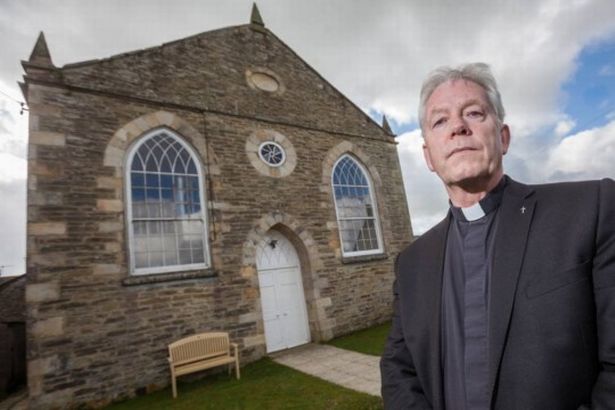 Sarah called her landlord of five years Rev Ian Livingston (pictured) desperately asking for help