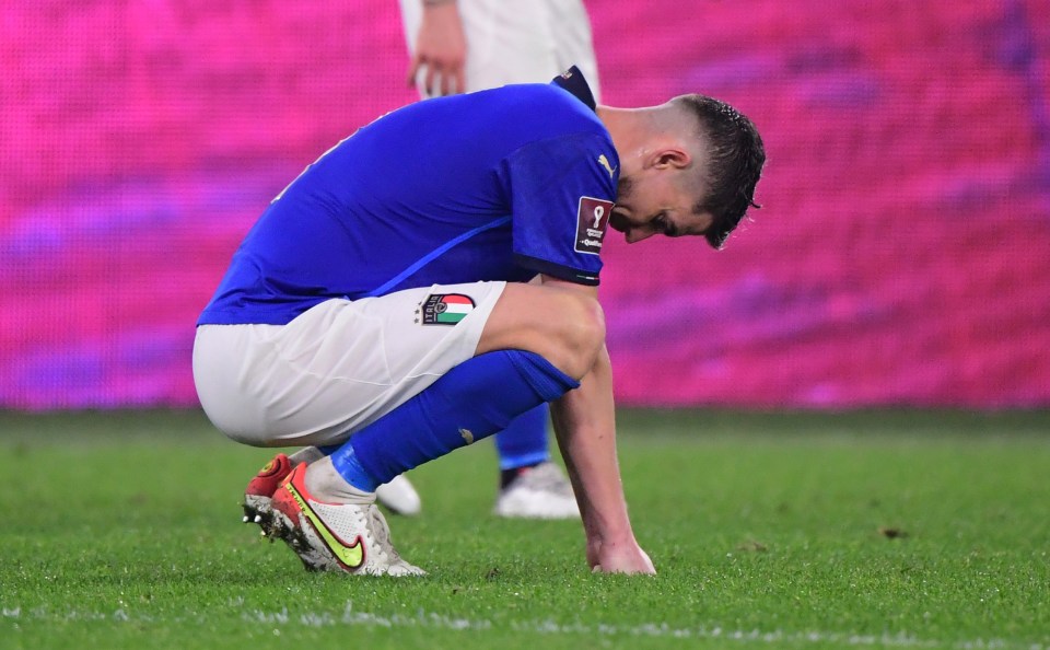 Jorginho missed a penalty to send Italy to the World Cup and they could now finish level with Switzerland