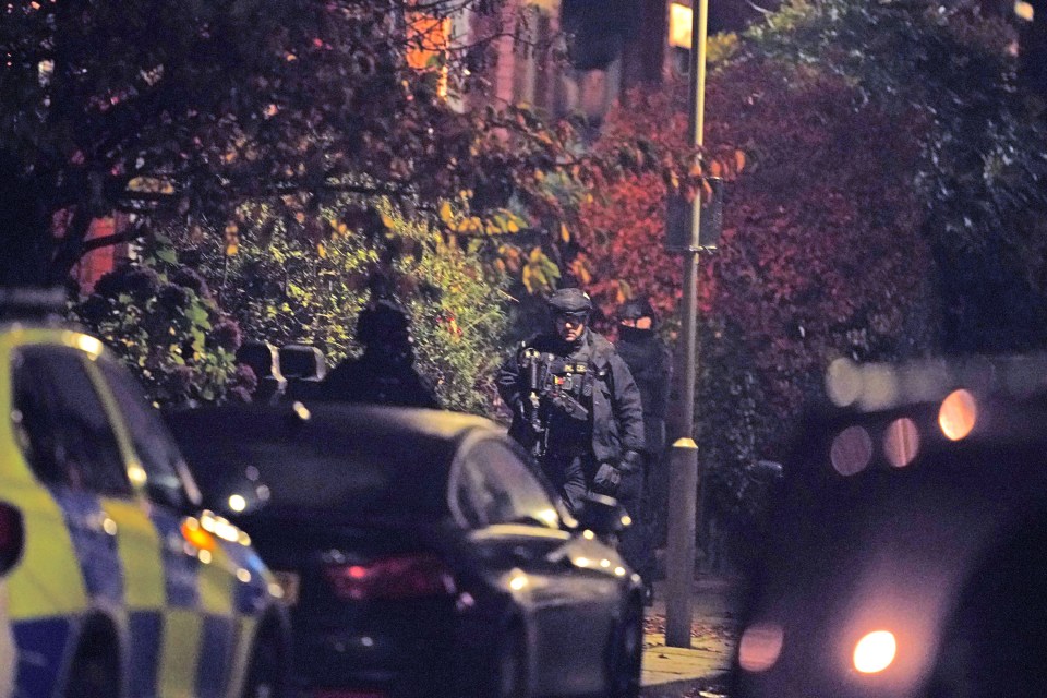 Residents in Rutland Avenue have reportedly been evacuated from their homes as armed police remain on the scene