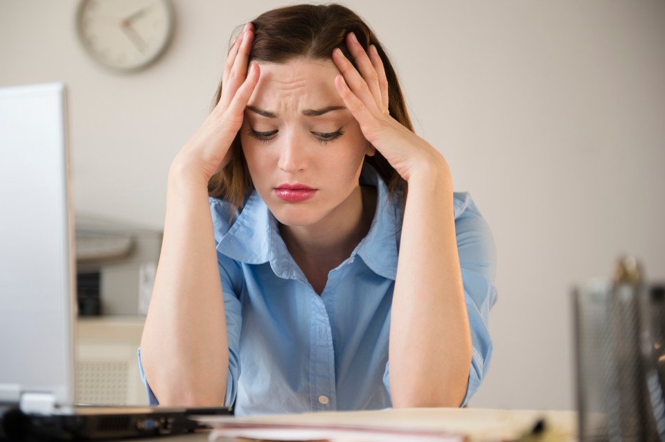 The worker was shocked when they realised their boss was changing their clock in time. Stock pic