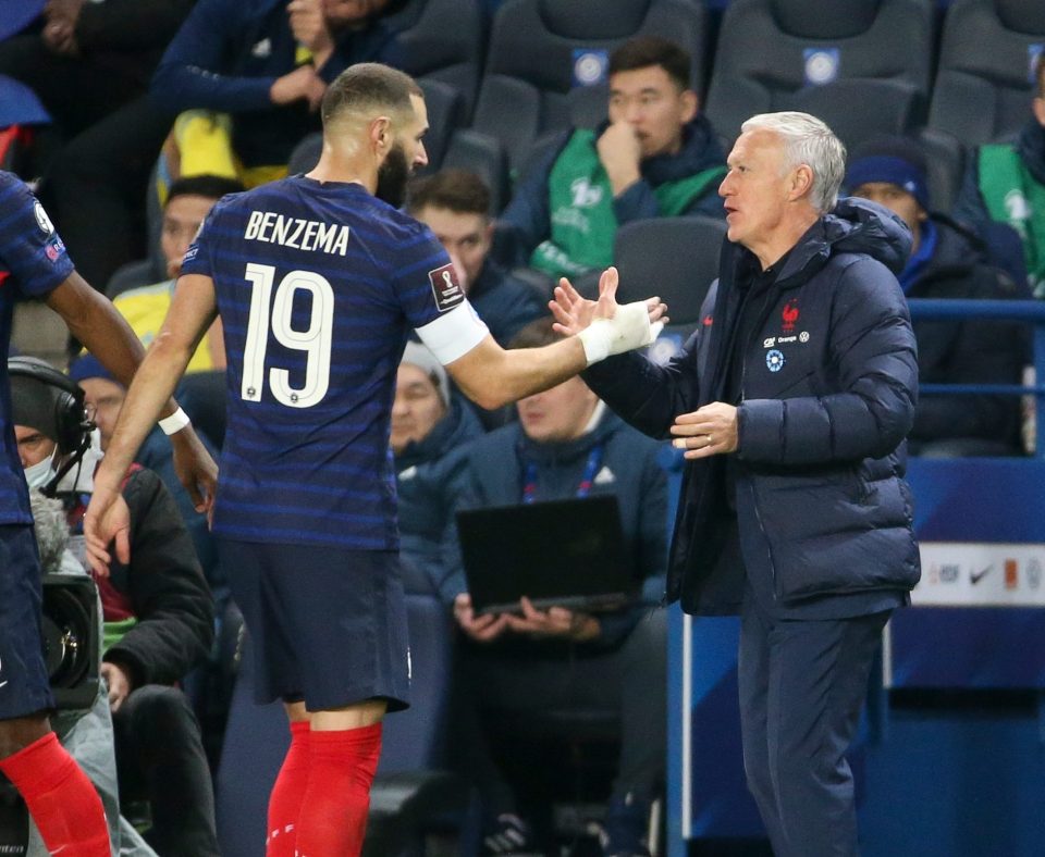  Karim Benzema was recalled to the France team by coach Didier Deschamps