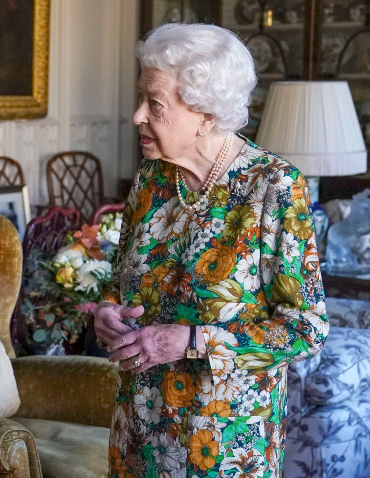 The 95-year-old Monarch met with General Sir Nick Carter