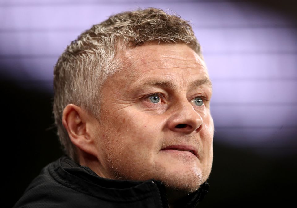 Ole Gunnar Solksjaer was sacked on Sunday morning