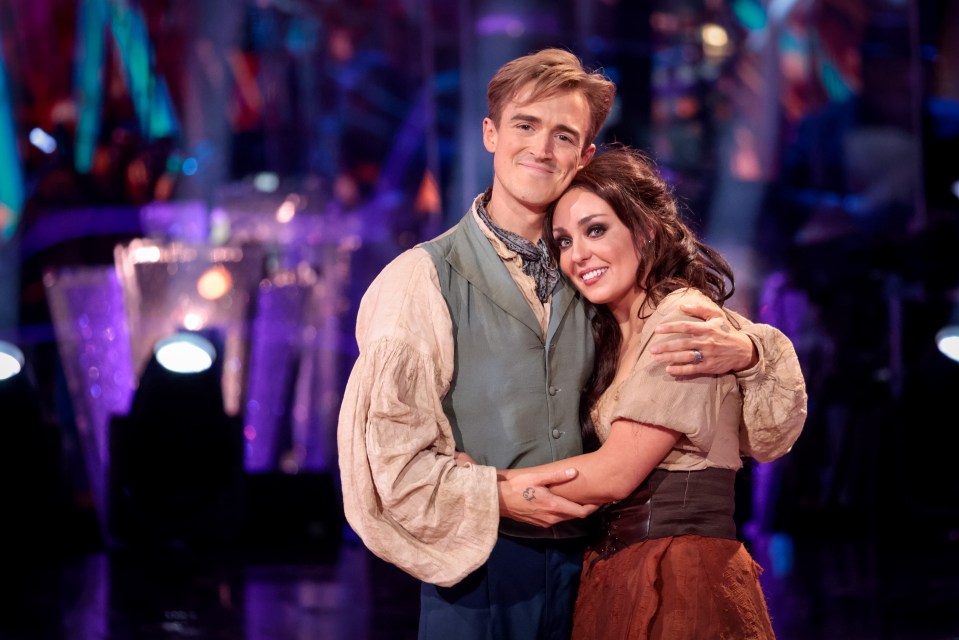 Tom and Amy have been eliminated from Strictly Come Dancing