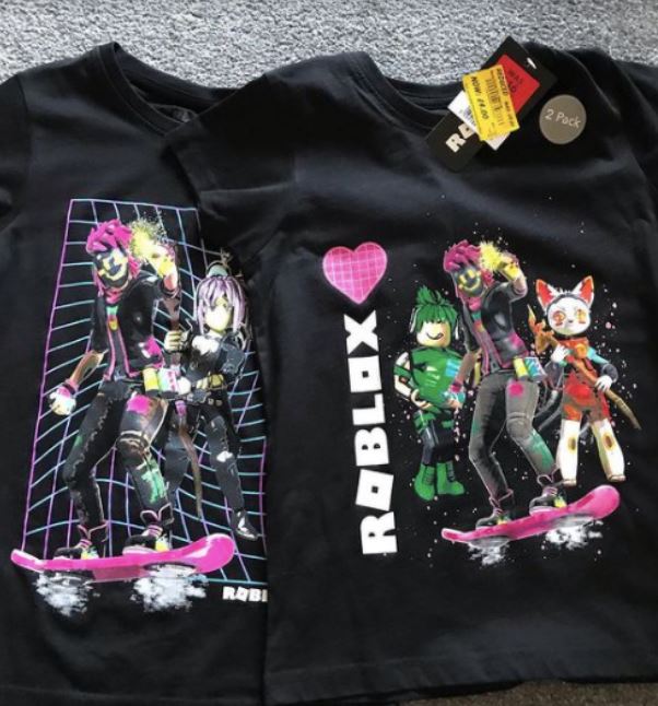 These Roblox t-shirts originally cost £16 for the set - but Hannah bagged them for £4