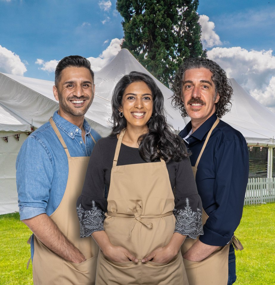 Chigs, Crystelle and Giuseppe will appear in the final of GBBO