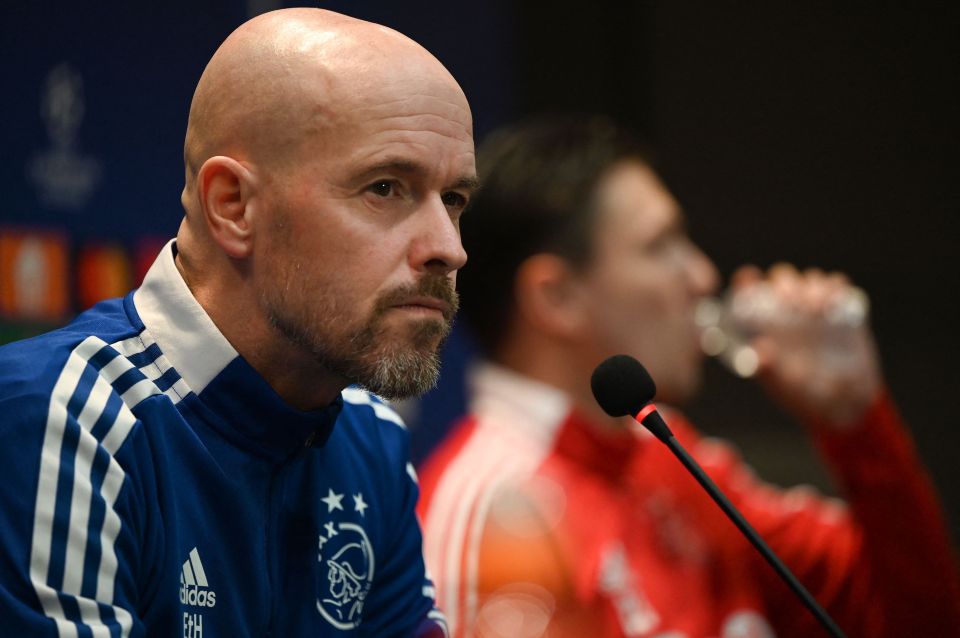 Erik ten Hag admits he's flattered by Man Utd links but is focused on winning titles at Ajax