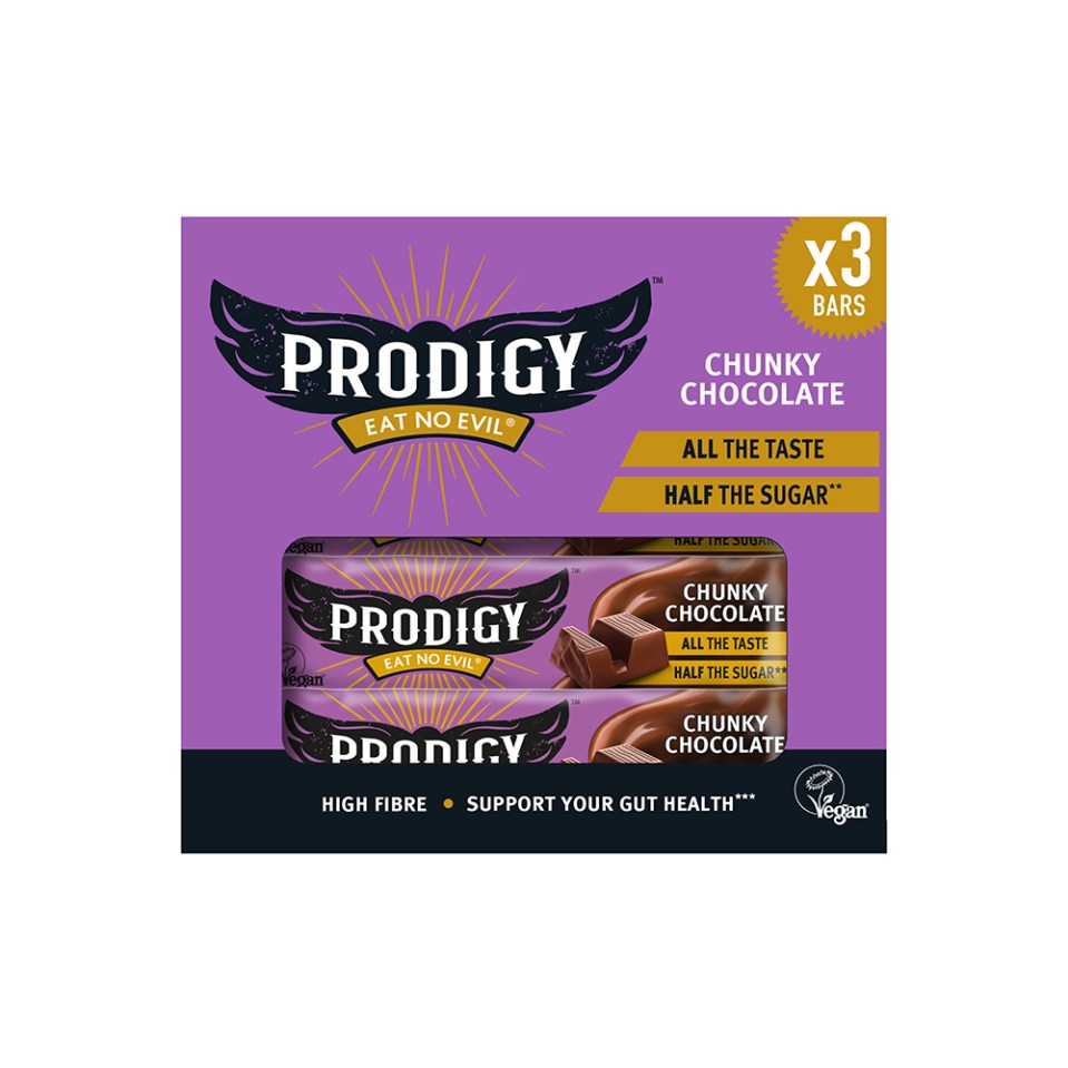 You can bag a multipack of plant-based chocolate by Prodigy for £4 at Ocado