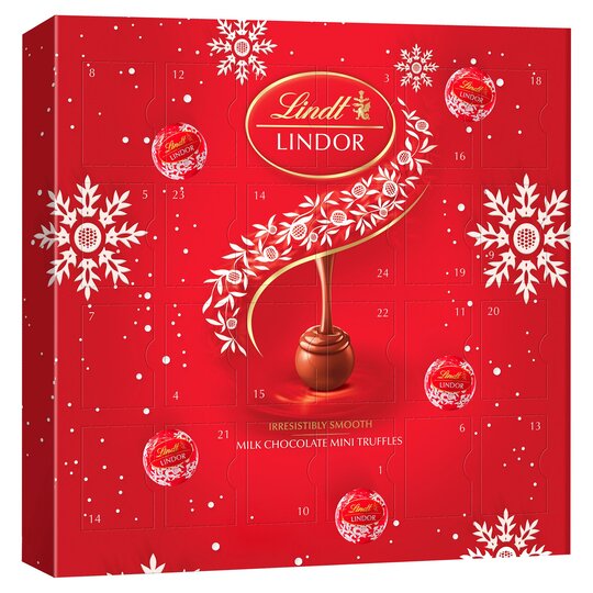 Lindt's calendar is a step up from the others but you can save money at Tesco