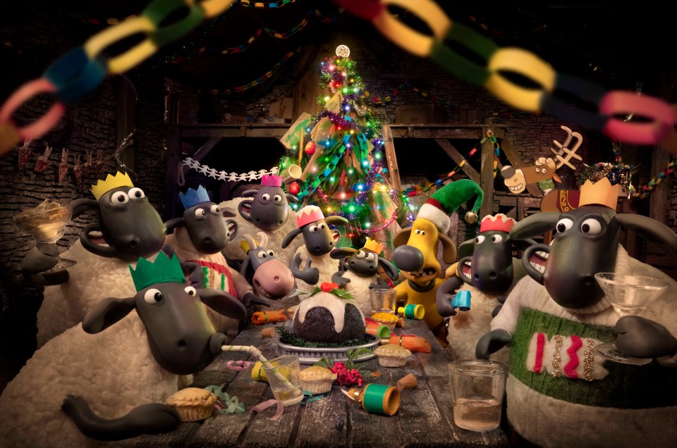 Shaun the Sheep will be up to his regular hi-jinx over the festive period