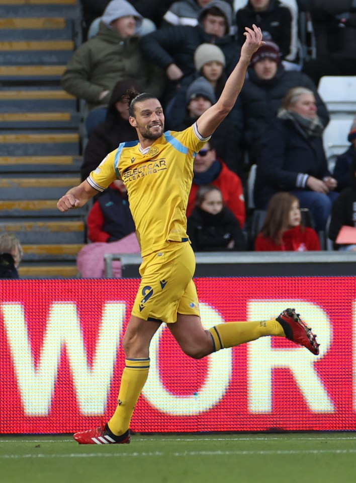 Carroll's goal was his first for his new club