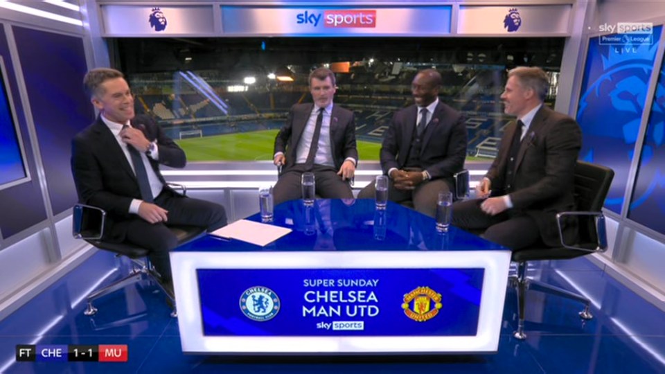 The pundits were arguing over Cristiano Ronaldo's return to United