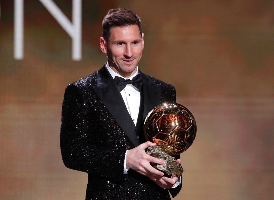 Lionel Messi picked up his seventh Ballon d'Or